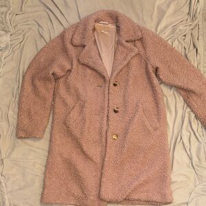 Blank NYC Blush Teddy Jacket